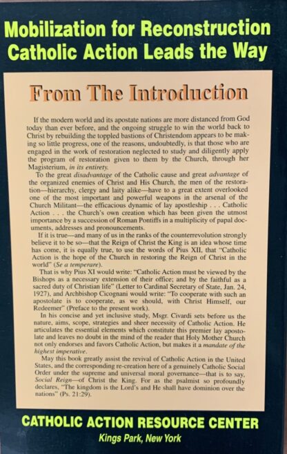 A CONCISE MANUAL OF CATHOLIC ACTION - Image 2