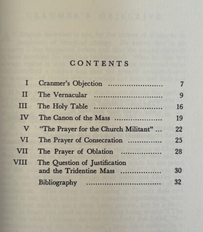 THE MODERN MASS - A Reversion to the Reforms of Cranmer - Image 2