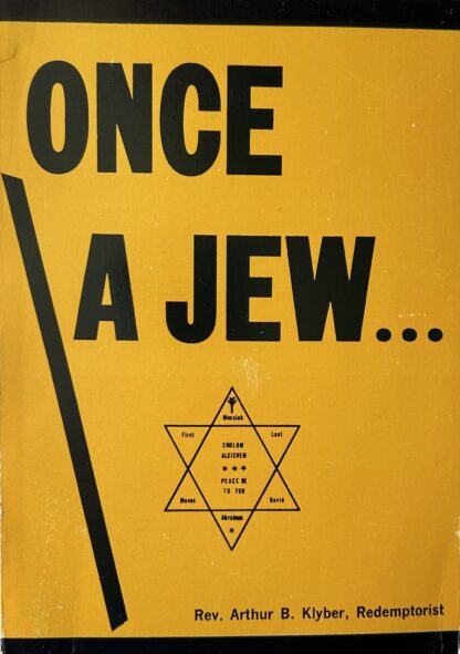 ONCE A JEW