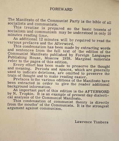 MANIFESTO OF THE COMMUNIST PARTY - Image 2