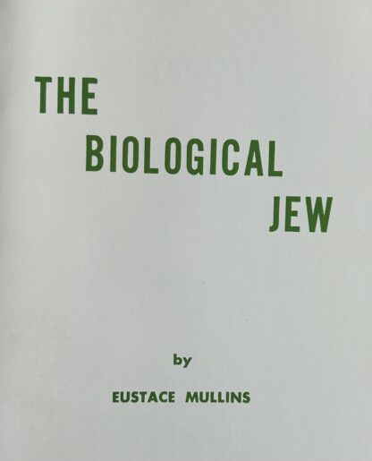 THE BIOLOGICAL JEW