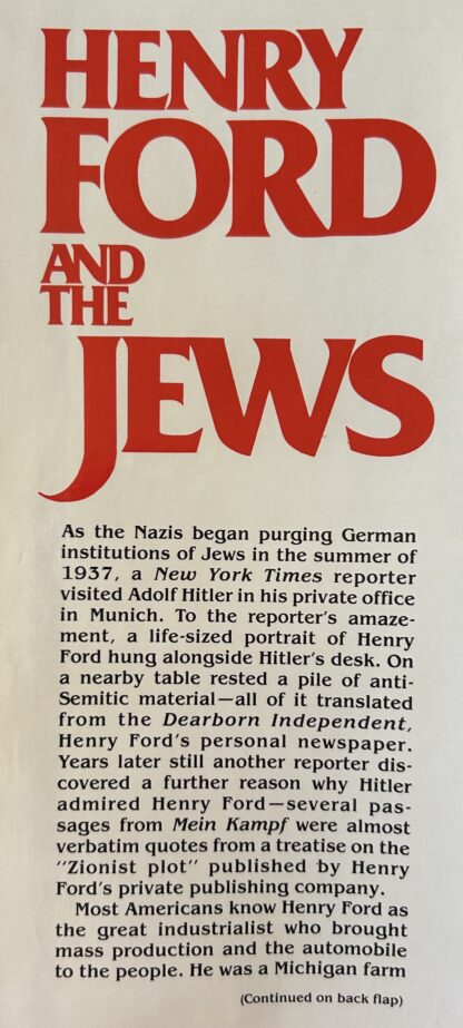 HENRY FORD AND THE JEWS - Image 2