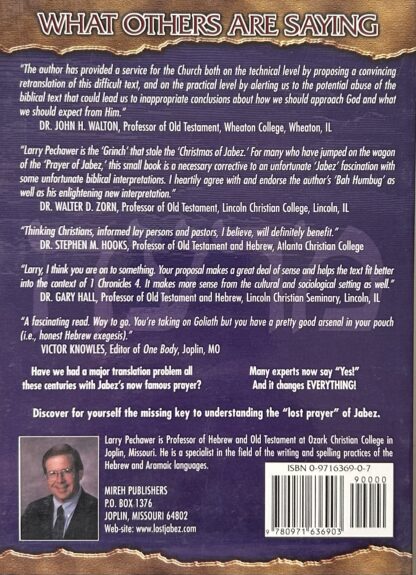 THE LOST PRAYER OF JABEZ - Image 3
