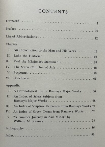 SIR WILLIAM H. RAMSEY: Archaeologist and New Testament Scholar - Image 2
