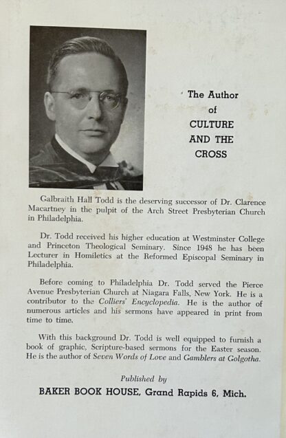 CULTURE AND THE CROSS and Other Sermons - Image 2