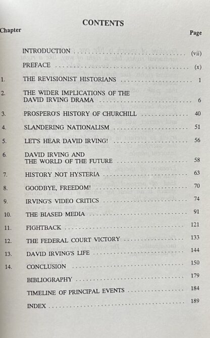 THE CASE FOR DAVID IRVING The Selective Censorship of History and Free Speech - Image 3