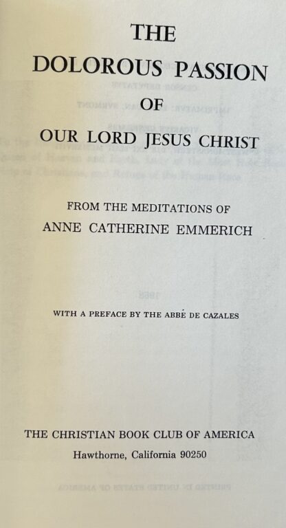 THE DOLOROUS PASSION OF OUR LORD JESUS CHRIST - Image 2