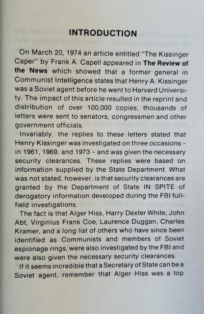 HENRY KISSINGER: Soviet Agent - Image 2