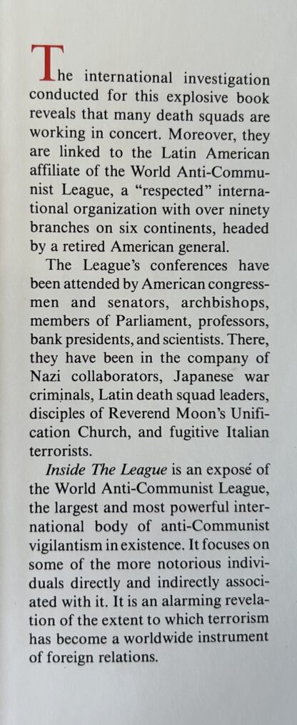INSIDE THE LEAGUE - Infiltration of the World Anti-Communist League - Image 3