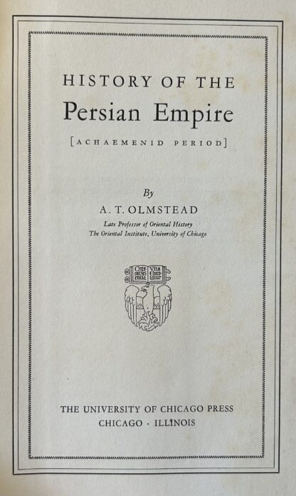 THE HISTORY OF THE PERSIAN EMPIRE - Image 2